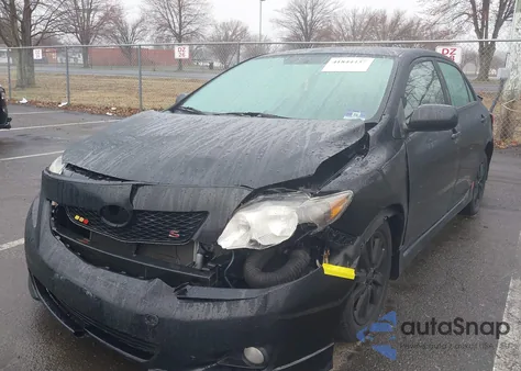2010 Toyota Corolla Base from USA, damaged, VIN 2T1BU4EE5AC237583